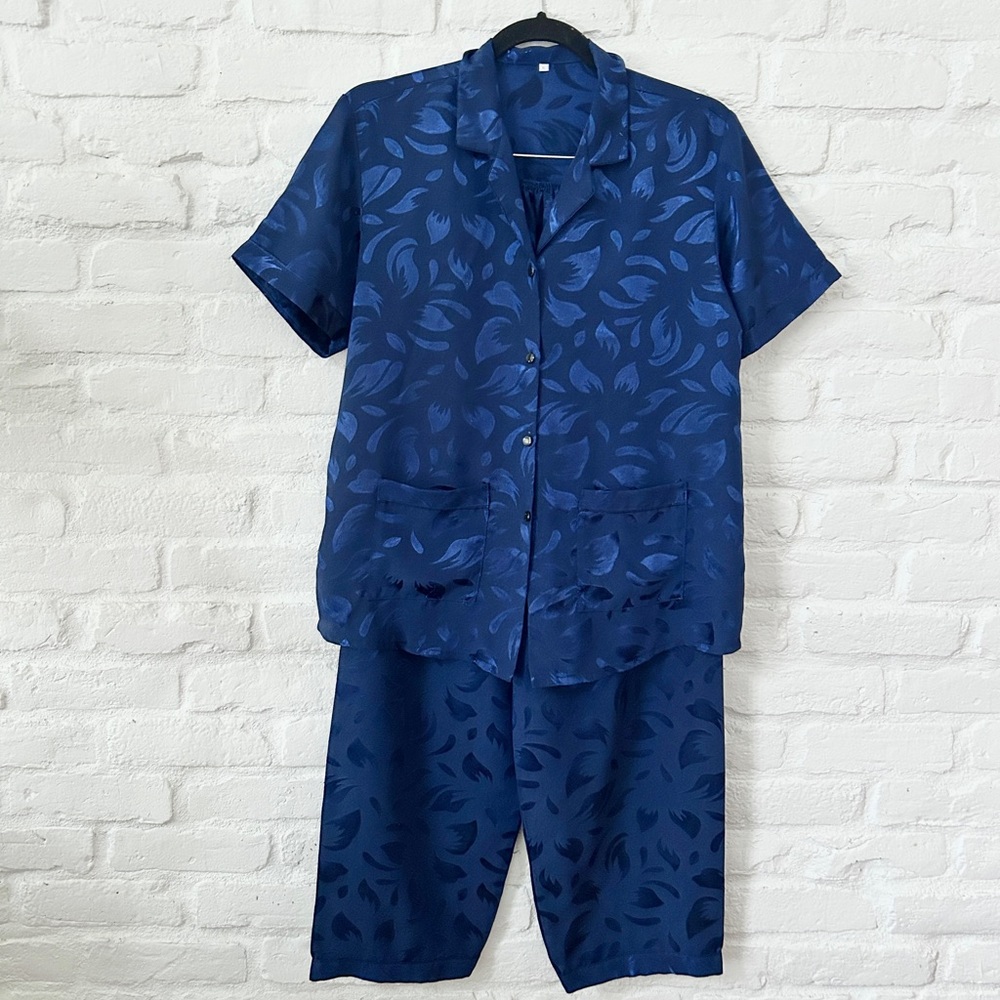 Vintage Blue 2 piece Pyjama